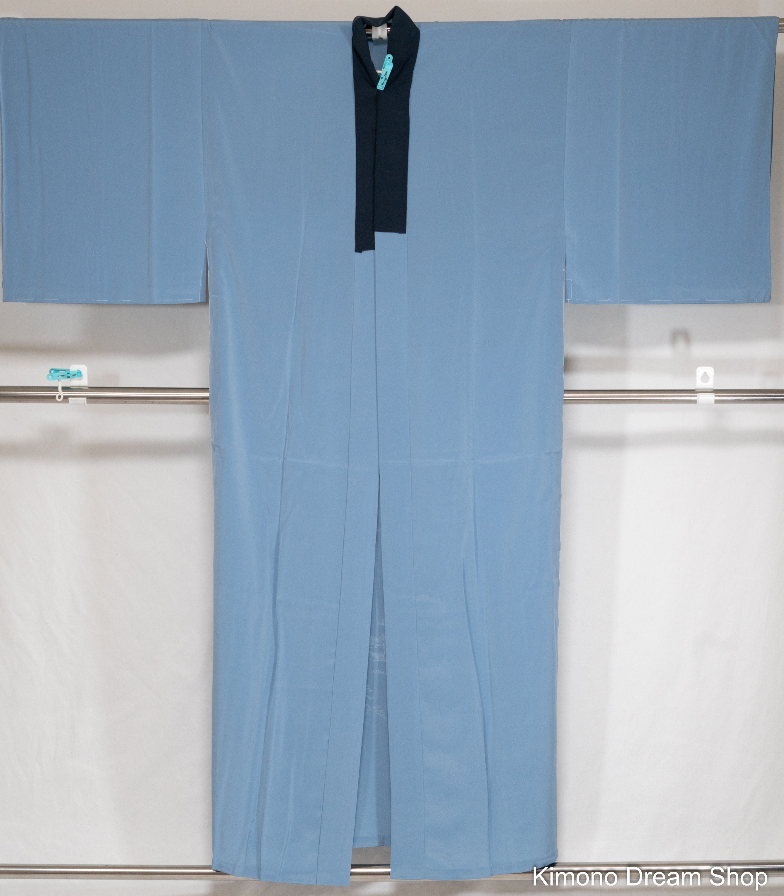 Shiny Silk Men's Juban - Traditional Japanese Kimono Underwear - Scenic Grain Mill Next To a River on a Mountain - Mountainous Scenery